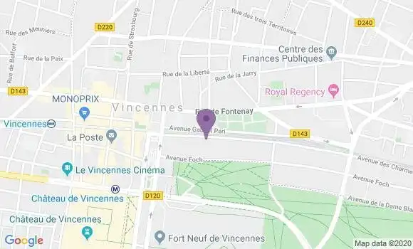 Localisation Courtois Christian