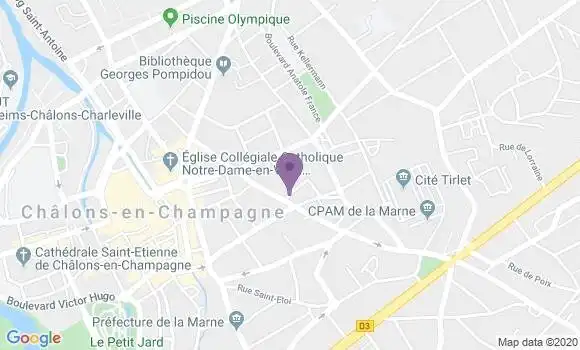 Localisation Degraeve Jean Jacques