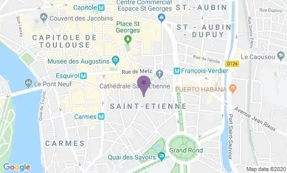 Localisation Muller Feuga Paul