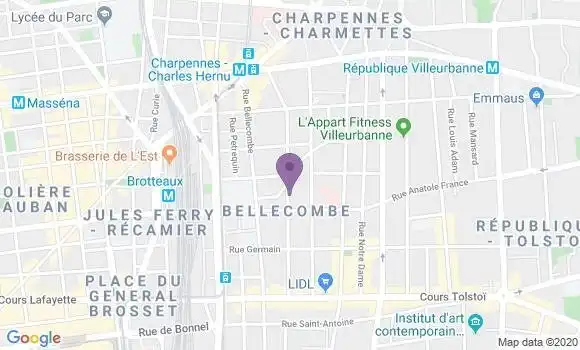 Localisation Durand Mathieu