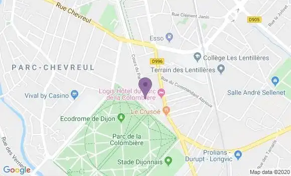 Localisation De Crepy Christian