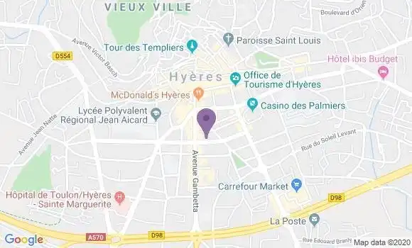 Localisation Donada Marc