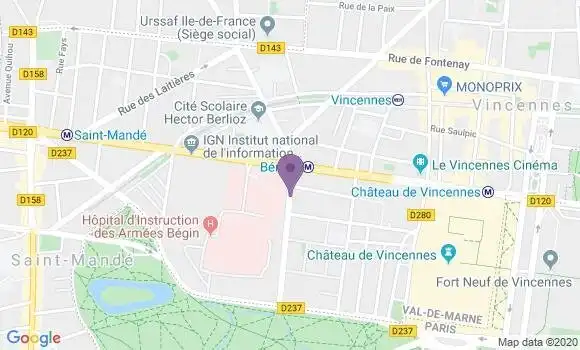 Localisation Girat Christian