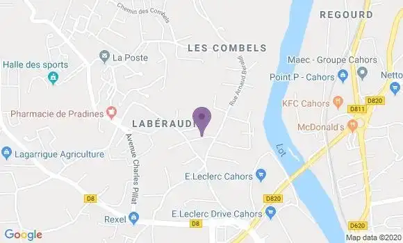 Localisation Pujol Dominique