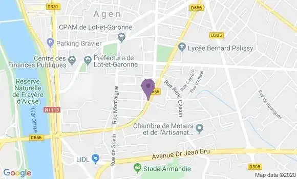 Localisation Gaspoz Jean Claude