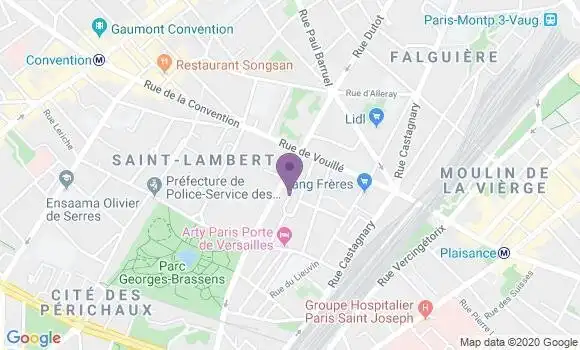 Localisation Israel Laurent