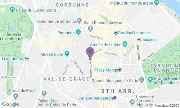 Localisation Fabre Valentin