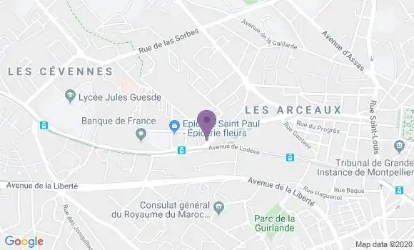 Localisation Guez Jean Paul
