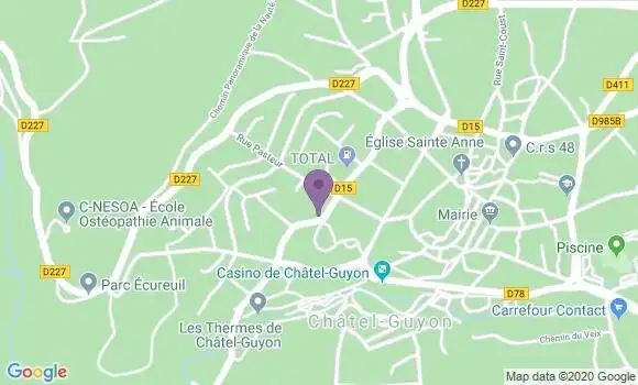 Localisation Ravel Gérard