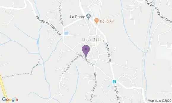 Localisation Faure Jean Claude