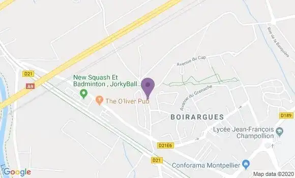 Localisation Lamberty Corine
