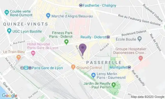 Localisation Daniel Christian