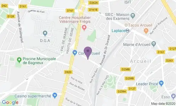 Localisation Hemery Bernard