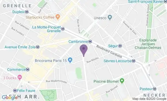 Localisation Penin Jean Pierre