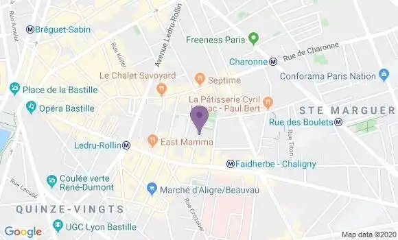 Localisation Regembal Michel