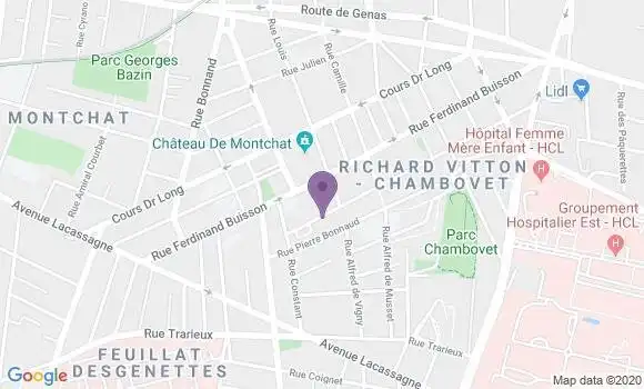 Localisation Favier Gérard