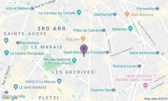 Localisation Hauvette Christian