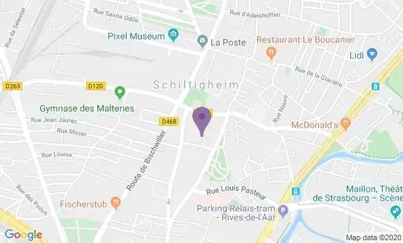 Localisation Bucher Claude