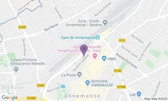 Localisation Valet Alain