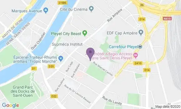 Localisation Eudaric Christiane