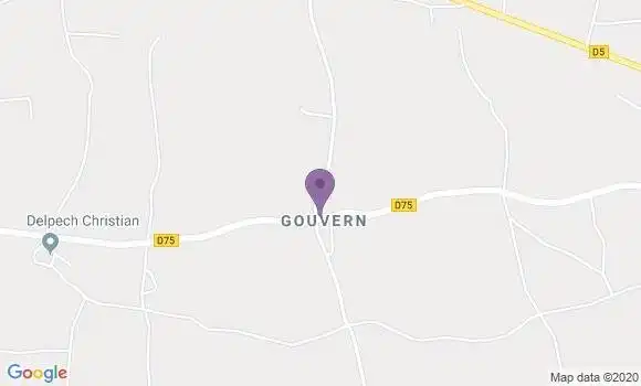 Localisation Espaignet Jean Paul