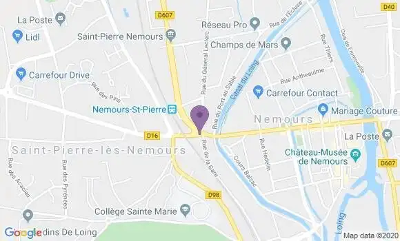 Localisation Harvois Michel
