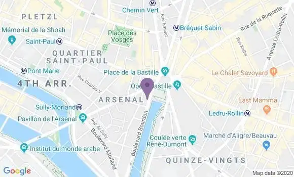 Localisation Morgand Daniel