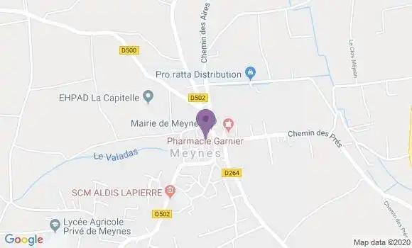Localisation Billot Christine