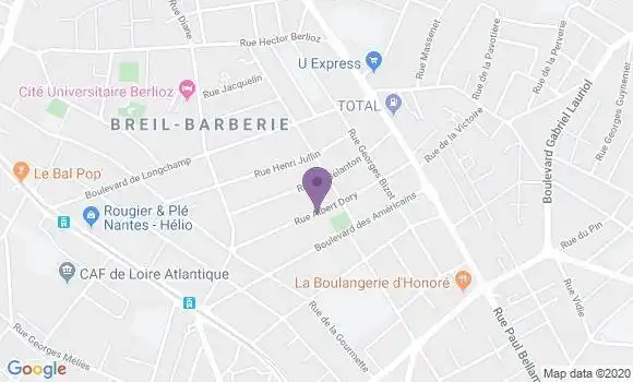 Localisation Briand Jacques