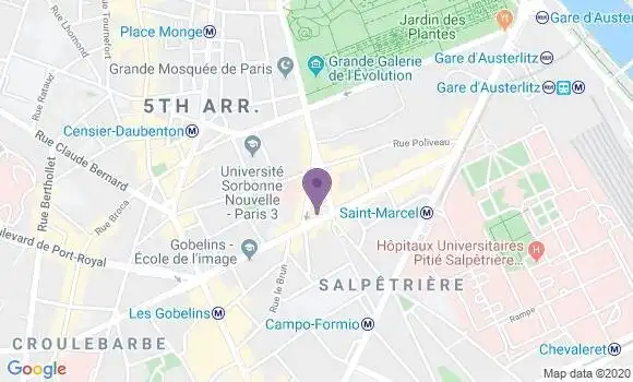 Localisation Birnbaum Claude