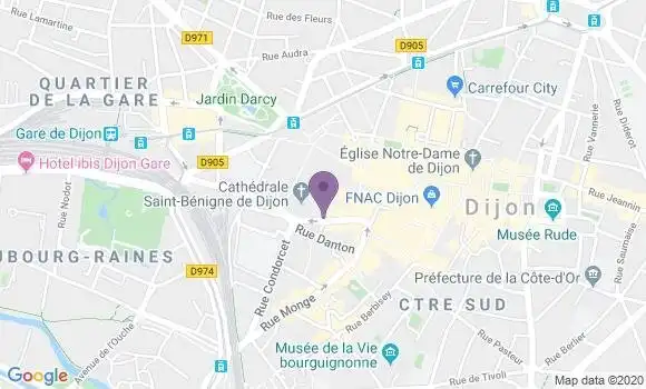Localisation Courtade Bruno