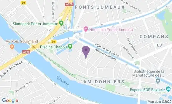 Localisation Roux Loupiac Nicole