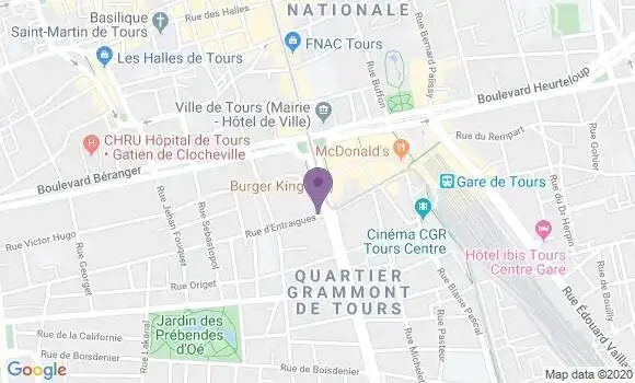 Localisation Roussel Nicolas