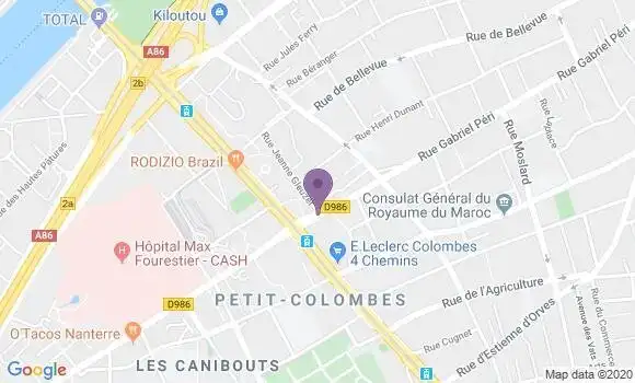 Localisation Van Bellinghen Eric