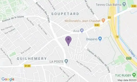 Localisation Claustre Robert