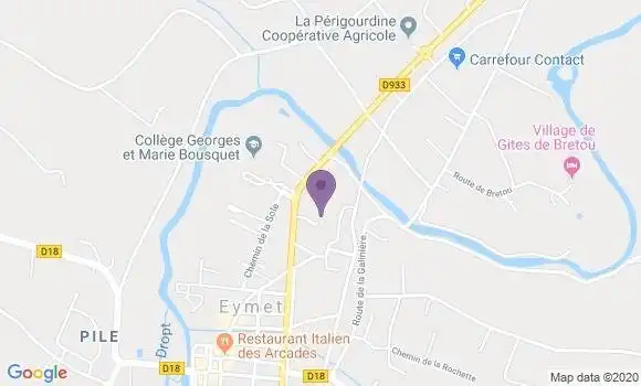 Localisation Pujol Dorey Patrick