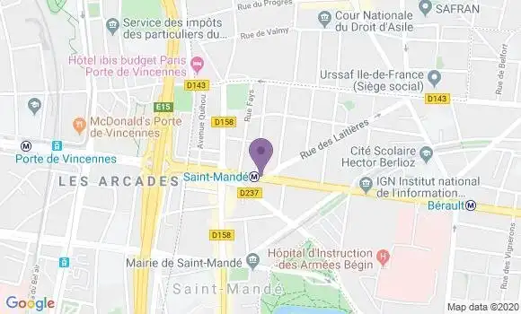 Localisation Aujames François