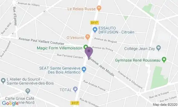 Localisation Yayon Jean Robin
