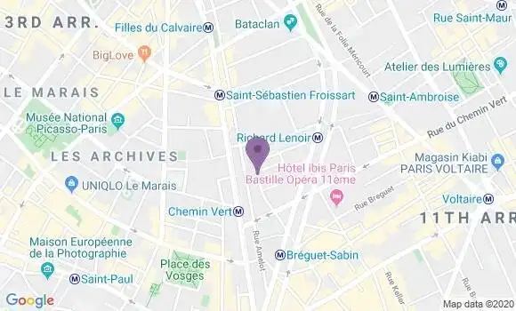 Localisation Roisse Michel