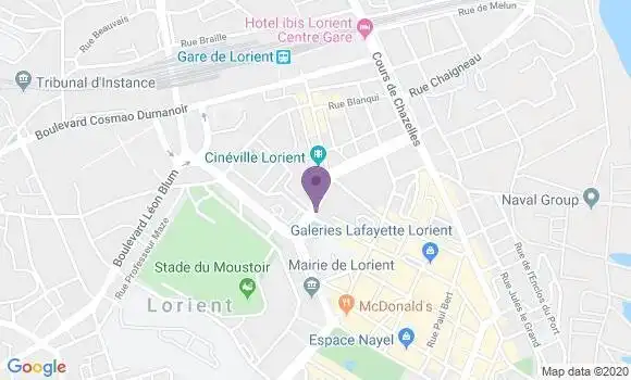 Localisation Caubert Patrick