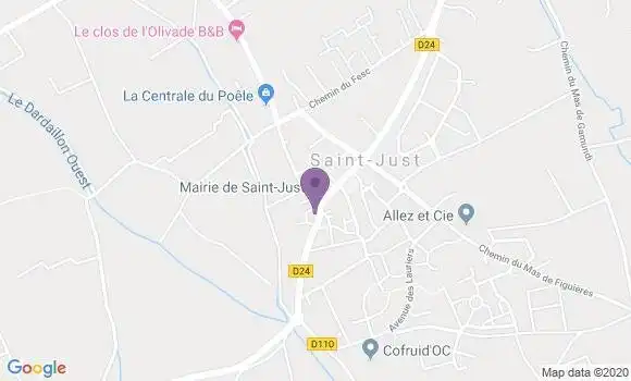 Localisation Bernard Marcel
