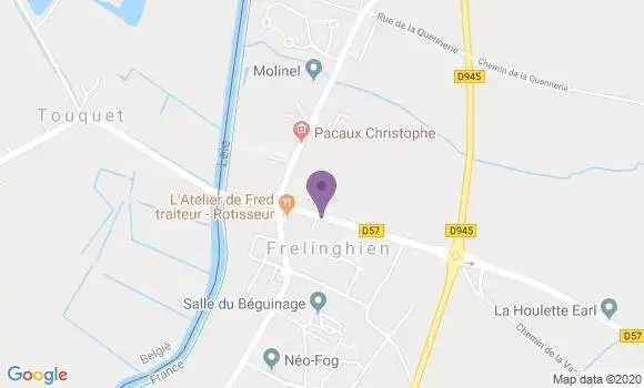 Localisation Thieffry Gilbert