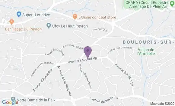 Localisation Bensoussan Henri
