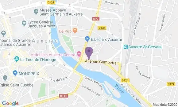 Localisation Simounet Olivier
