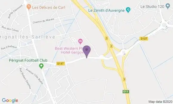 Localisation Collet Jean Claude