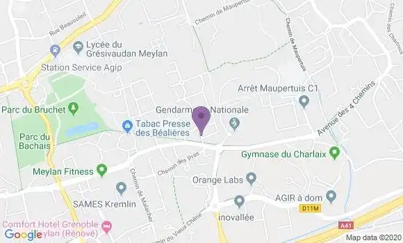 Localisation Cochet Pierre Louis