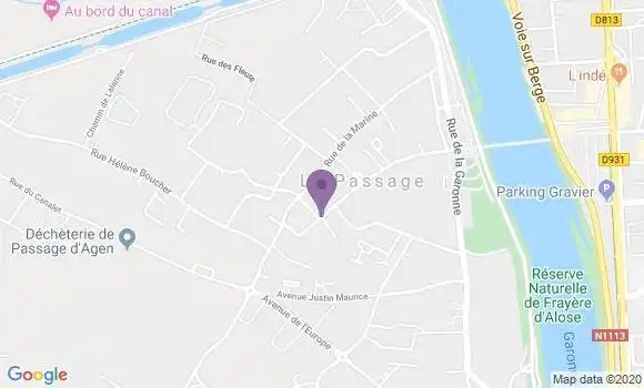 Localisation Gallissaires François