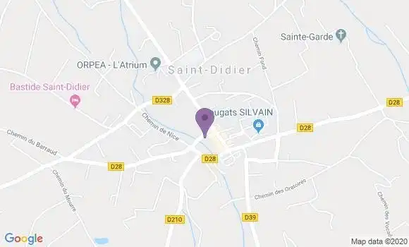 Localisation Favre Alexandre
