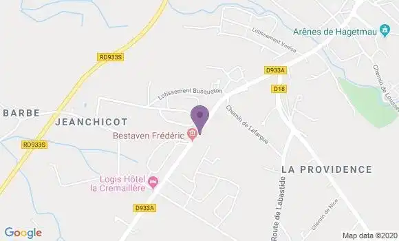 Localisation Labenne Daniel