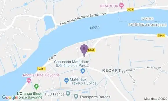 Localisation De Navailles Christian